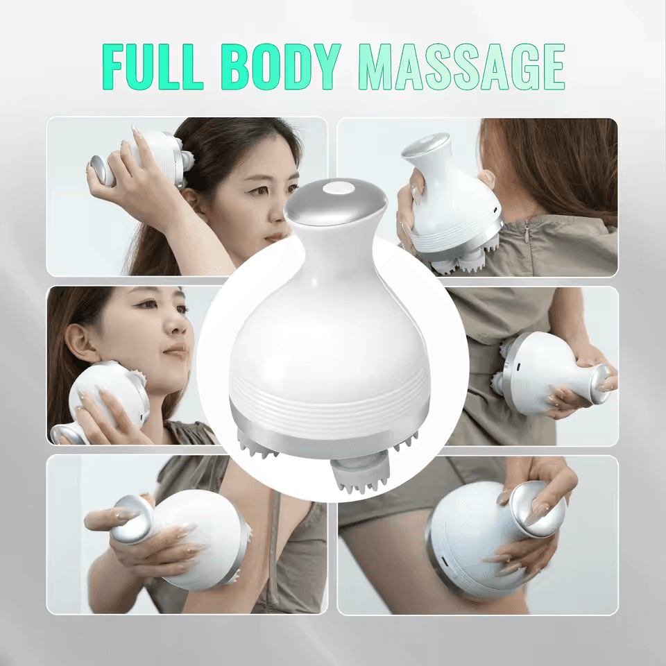 ScalpRevive Four-Head Massager